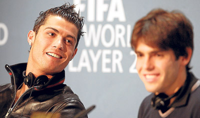 c.Ronaldo y Kaká