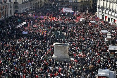 manifestación en madrid